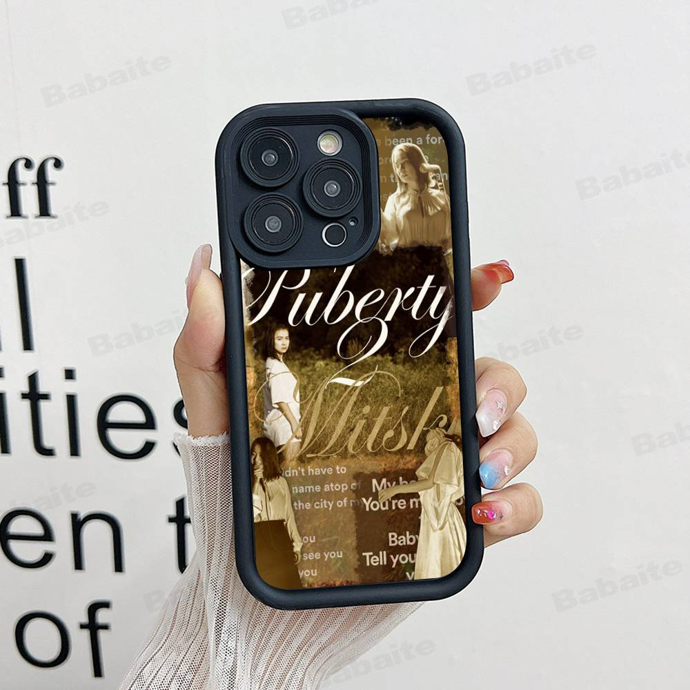 Beliebte Sängerin M-Mitski Handyhülle für iPhone 17 16 15 14 Plus 13 12 11 Pro Max Silikonhülle