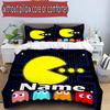 3pcs Duvet Cover Set (1*Duvet Cover + 2*Pillowcase, Without Core), Custom Name PAC Pattern Bedding Set, Home Bedroom Decor Gift