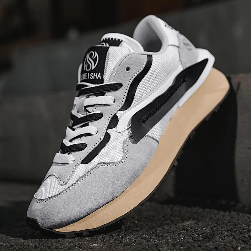 Sneakers In Men's Casual Shoes Fashion Mixed Color Man Shoes Good Quality Wear-resistant Lightweight Shoes Outdoor Male Sneakers