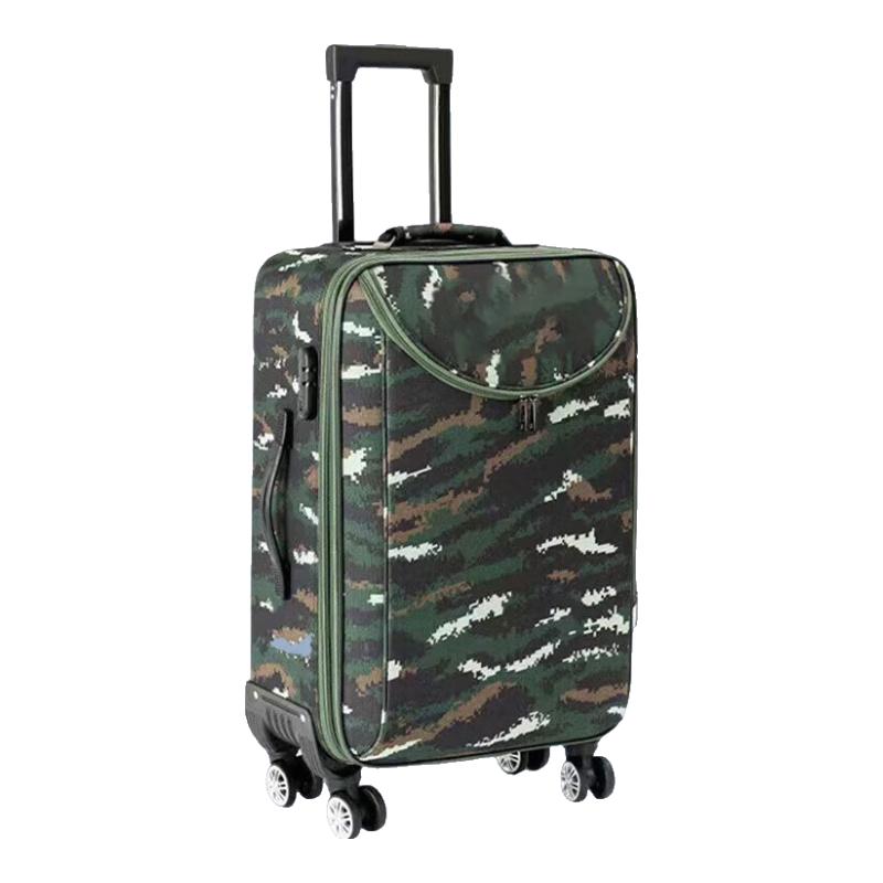 Чемодан на колесиках Tu nan Green Camouflage Oxford