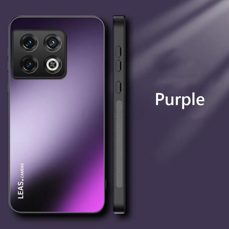 Stoßfest AG Mattes Weiches TPU+PC Mattes Rückseiten Cover Für OnePlus 10 Pro OnePlus10 Pro Handyhülle Hülle