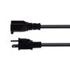 Plug Adapters Cable 14AWG 72'' NEMA 5-15P to 5-20R 15Amp Household Plug to 20Amp Power Cable US Plug