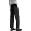 Anta Straight Leg Casual Simple Solid Color Knitted Sports Pants Men Bottoms Black 152517518-2