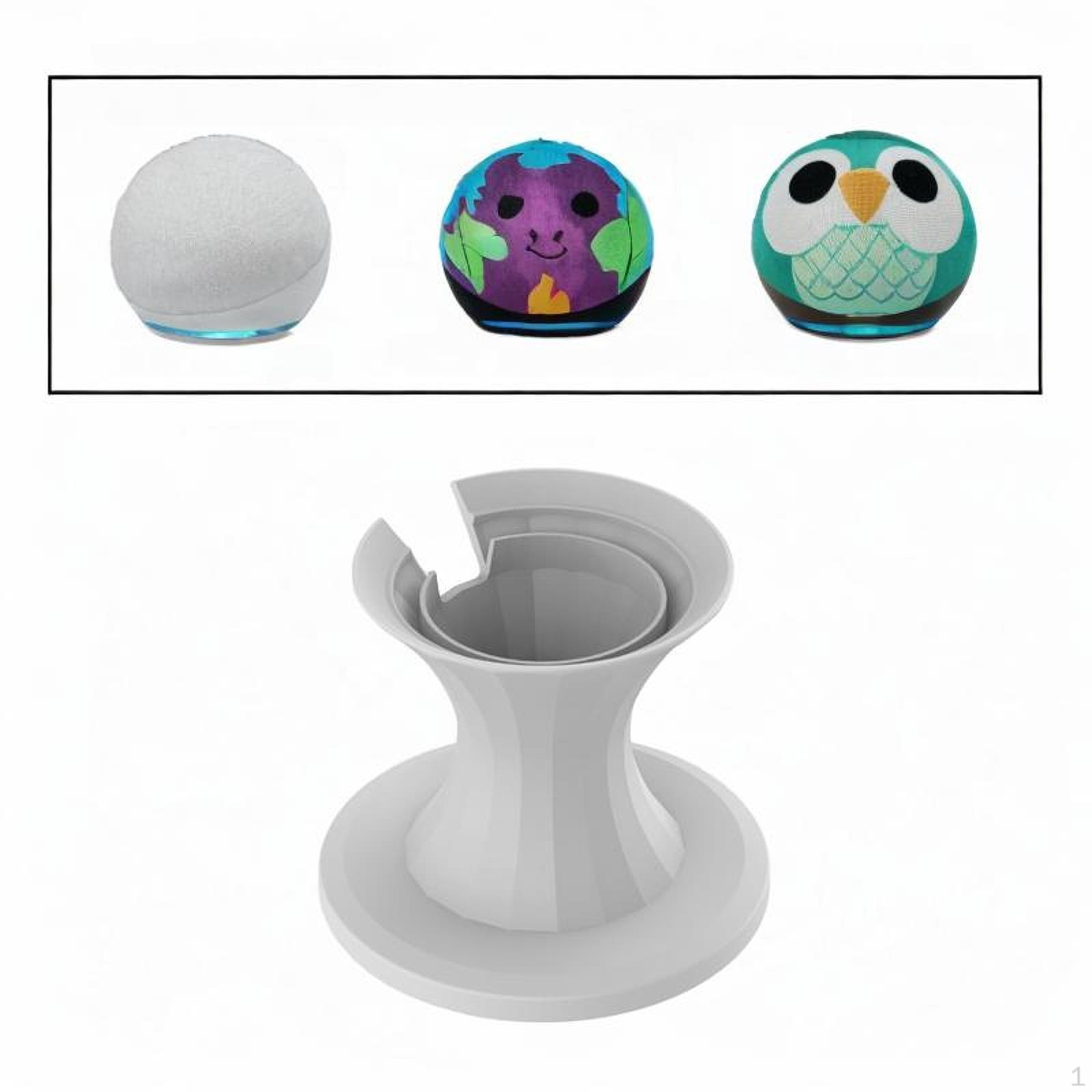 

Настольная стойка для динамиков, противоскользящий аудио кронштейн, ударопрочный настольный, маленький белый