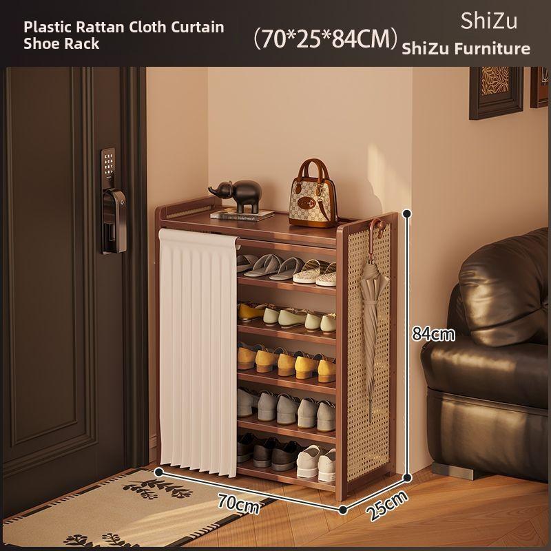 Shoe Rack, Household Door Integrated Cabinet, Storage Rack, Dust-proof Wall Mounted Storage Rack, Hallway Door Umbrella Rack