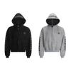 American Streetwear Loose Fit Embroidered Hoodie Teens Casual Sporty Sweatshirt School