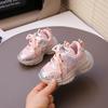 Children's sports shoes 2025 autumn new boys breathable casual shoes soft sole comfortable and lightweight girls running shoes