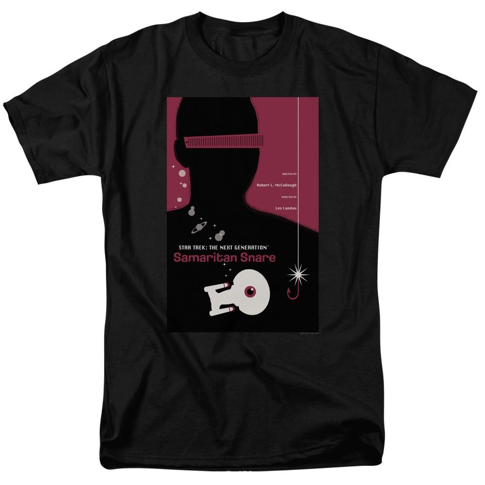 Star Trek - Tng Season 2 Episode 17 - Adult Unisex Short Sleeve T-Shirt - Black XL