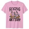 Hoeing Aint Easy TShirt Spooky Skeleton Gardener Horticulture Birthday Gift
