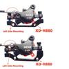 XOD Elektrofahrradroller mit wasserdichter Ölscheibenbremse und 2-adriger Stromabschalt-Scheibenbremse XD-H800 / XD-H880