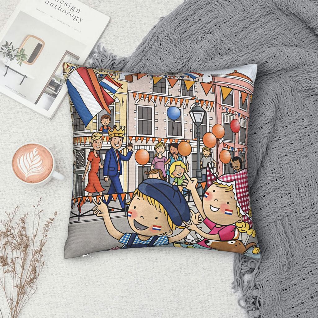 Anime F-Fien and Teun Pillow Case Soft Pillow Cover For Chair Sofa Home Decor Kawaii Cushion Cover