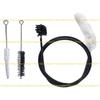 A1A2 Trumpet Cleaning Care Tool Mouthpiece Brush Valves Brush Flexible Snake Brush