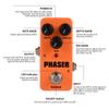 KOKKO FPH2 PHASER Electric Guitar Effect Pedal Portable Guitar Effector Phase Mini Single Electric Guitar Effect Pedal