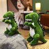 35cm Green Dinosaur Doll Simulation Plush Toy Handmade Doll Cartoon Anime Cute Pillow Cushion Home Decoration Children's Birt