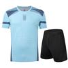 Unisex Badminton Sport Set Short Sleeve Top Shorts Men Women Kids Athletic Wear