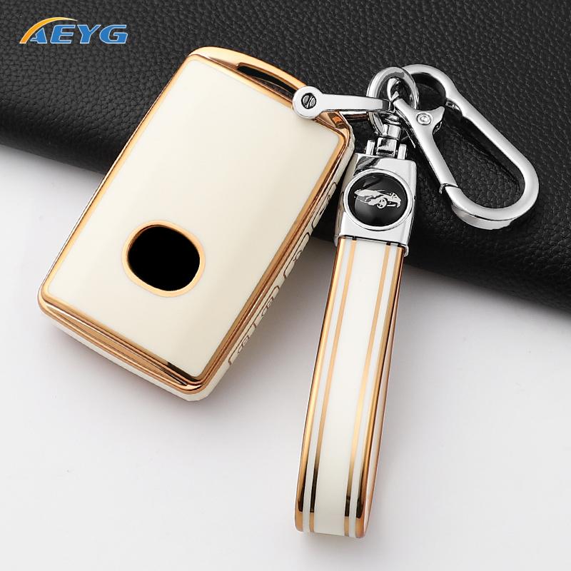 Fashion Soft Tpu Car Key Case Cover Shell Fob For Mazda 3 Alexa Cx30 Cx-4 Cx5 Cx-5 Cx8 Cx-8 Cx-30 Cx9 Cx-9 Keychain Accessories