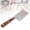 Frying Spatula Wood Handle Stainless Steel Multifunctional Shovel for Barbecue Grill Kitchen Cooking