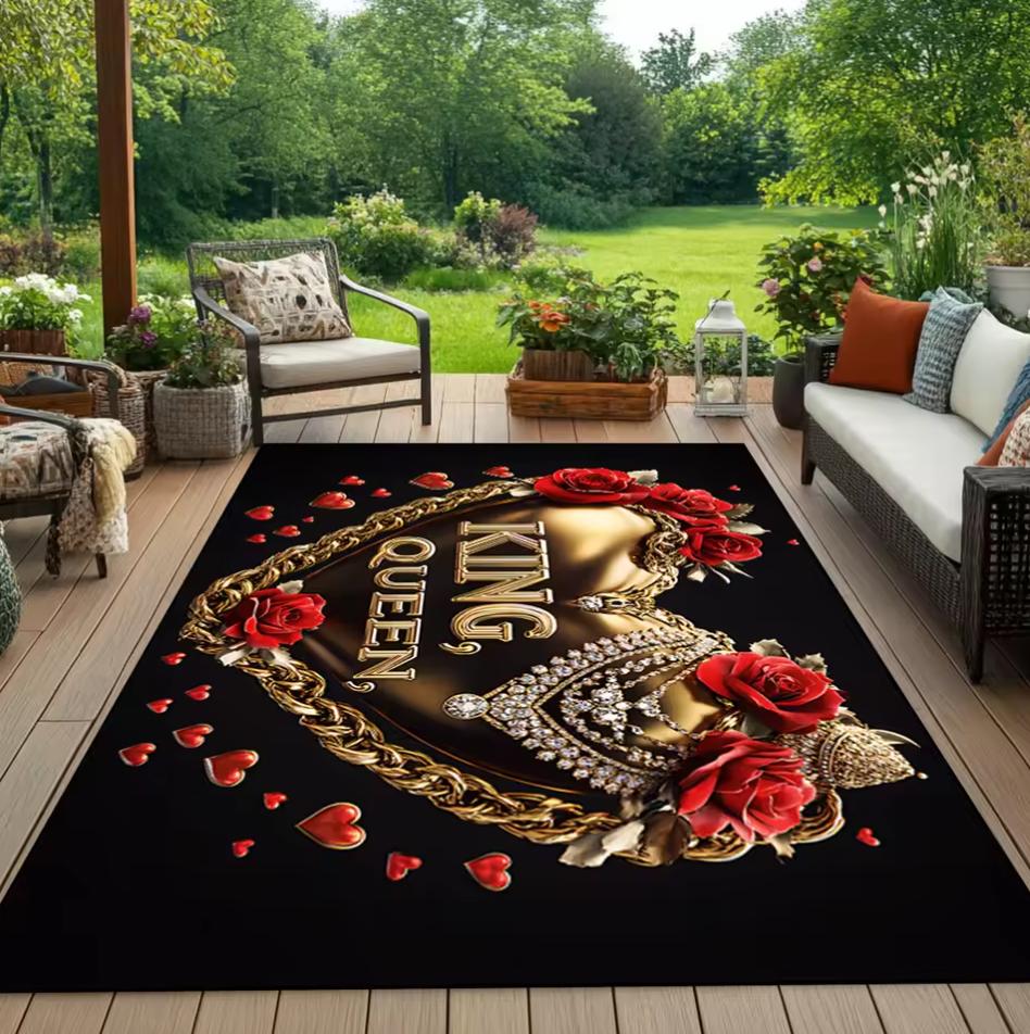 Bedroom Rug Pink Drip Queen Trendy Cool Style Theme Carpet Non-Slip Easy Clean Trendy Queen Personalized Area Home Decor Mat