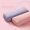 Cojín de Yoga Suave Lavable de Poliéster Rectangular Portátil para Deporte