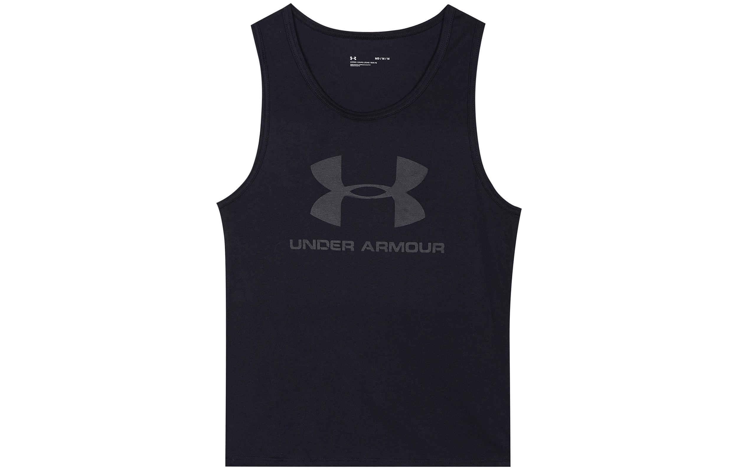 Under Armour Sportstyle Tank Top Men s Black 1329589-001 L