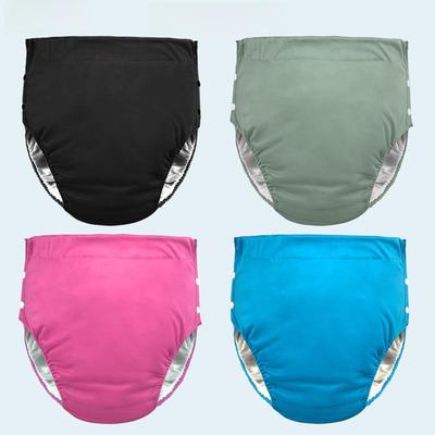 Wodoodporna, nieprzeciekająca bielizna inkontynencyjna dla osób starszych - pieluchomajtki do domu opieki z wewnętrznym szwem i wkładką na mocz.