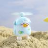 Swim Duck Hand Free Lazy Hanging Mini Fan Strap Kids Gift Children Promotion Gifts Handheld Portable Usb Rechargeable Neck Fan