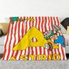 Animation P-Pippi L-Langstrumpf Werfen Weiche Gemütliche Flanell-Kuscheldecke für Sofa Schlafzimmer und Mehr