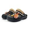 Crocs Classic Clog EVA Dessert Party Trendy Versatile Clogs Women's Black