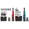 High Torques 90 Degree Pivots Ratchet Wrench Variable Speed Control Rechargeable Battery Comfortable Grip for Mechanical Tasks