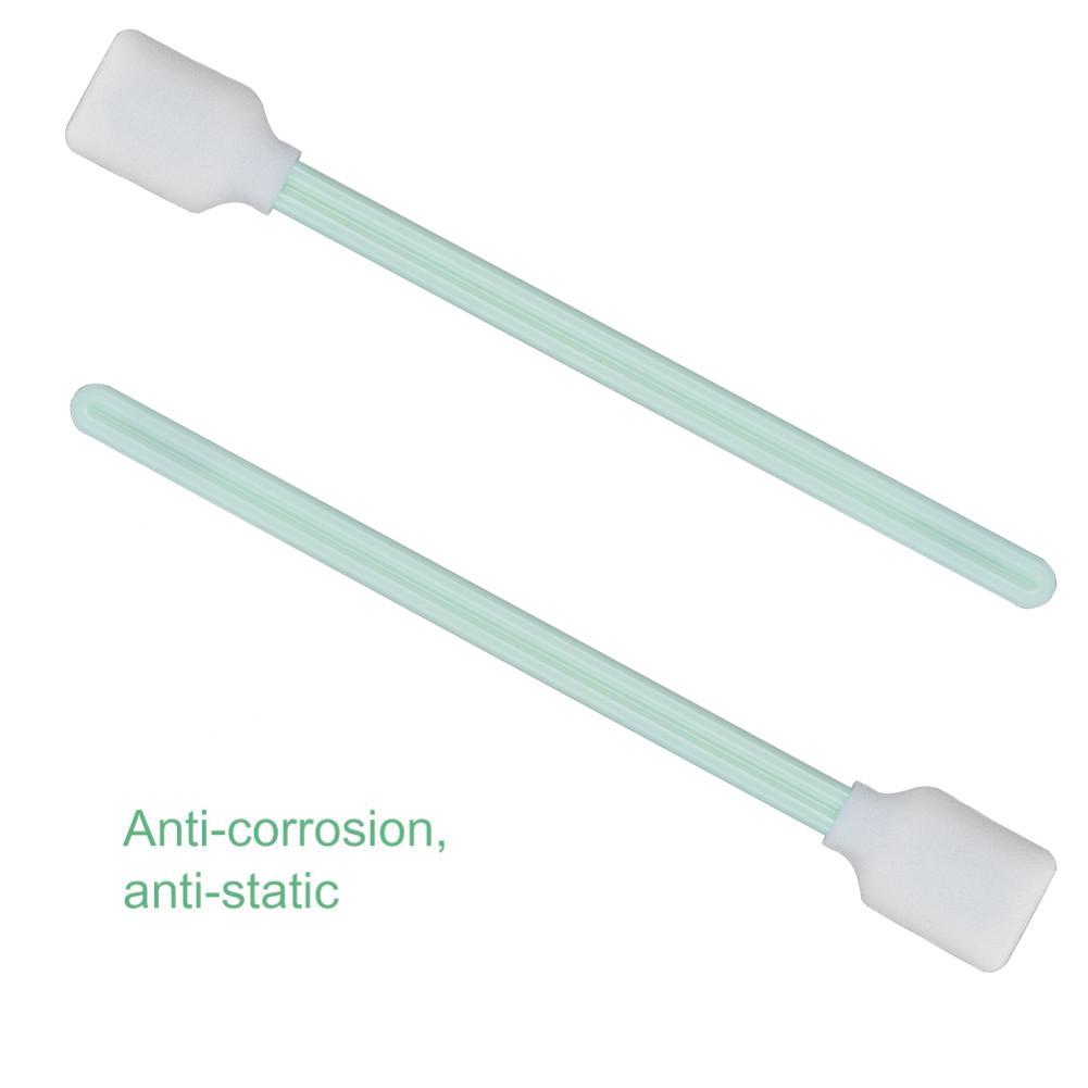 50pcs Anti Static Foam Cleaning Swabs For Printer Disk Lens