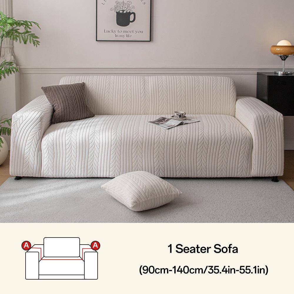Universal Anti-Scratch Jacquard Velvet Stretch Sofa Cover