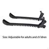 2 Pcs Ice Hockey Equipment Skate Protectors Adjustable Buckle Universal Soft Accessories