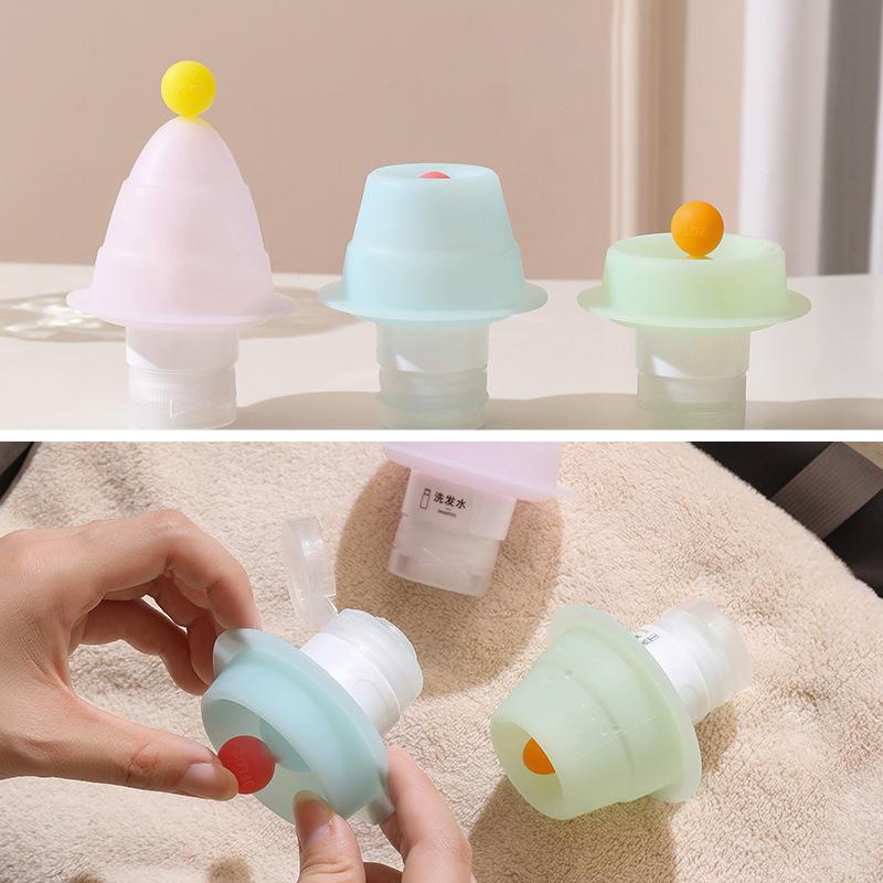 3Pc/Set Refillable 60ml and 90ml Squeeze Bottles Portable EmptyContainers for Travel Ideal for Shampoo Lotion andLiquid Products