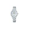 Lukia Cocktail Series Solar Movement Steel Strap Women's Watch White Dial SSVW205