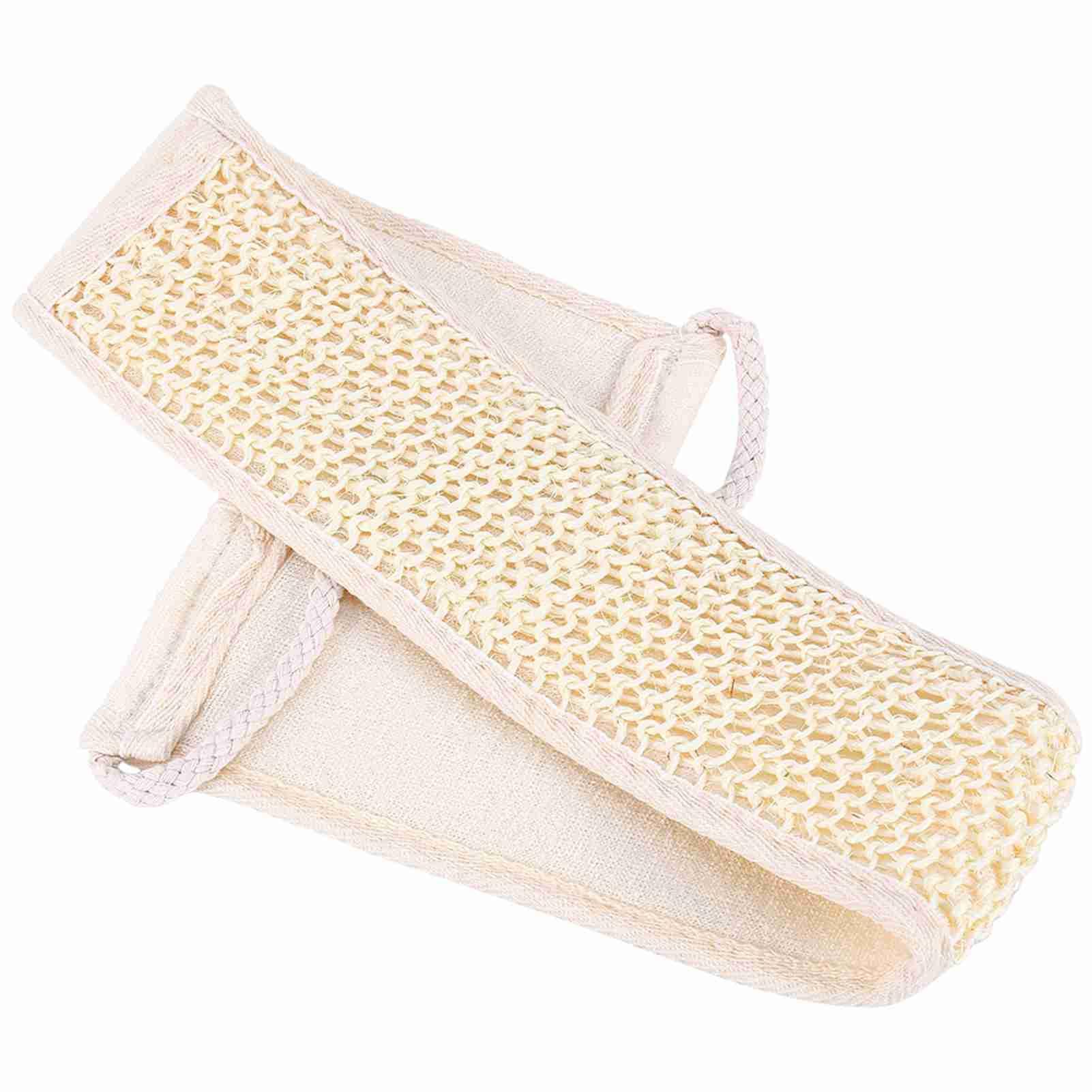 

Bath Wash Strap Loofah Shower Massage Scrubber Sponge Body Skin Care белый