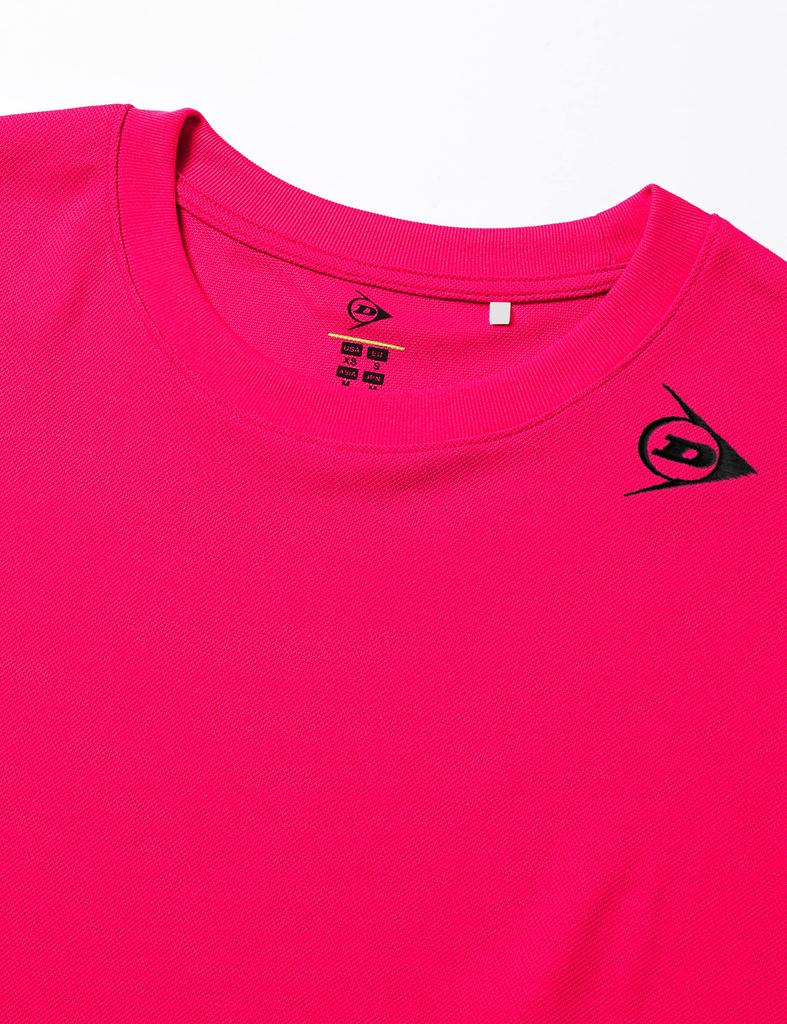 DUNLOP Tennis Size S T-Shirt DAL-8143 Pink,