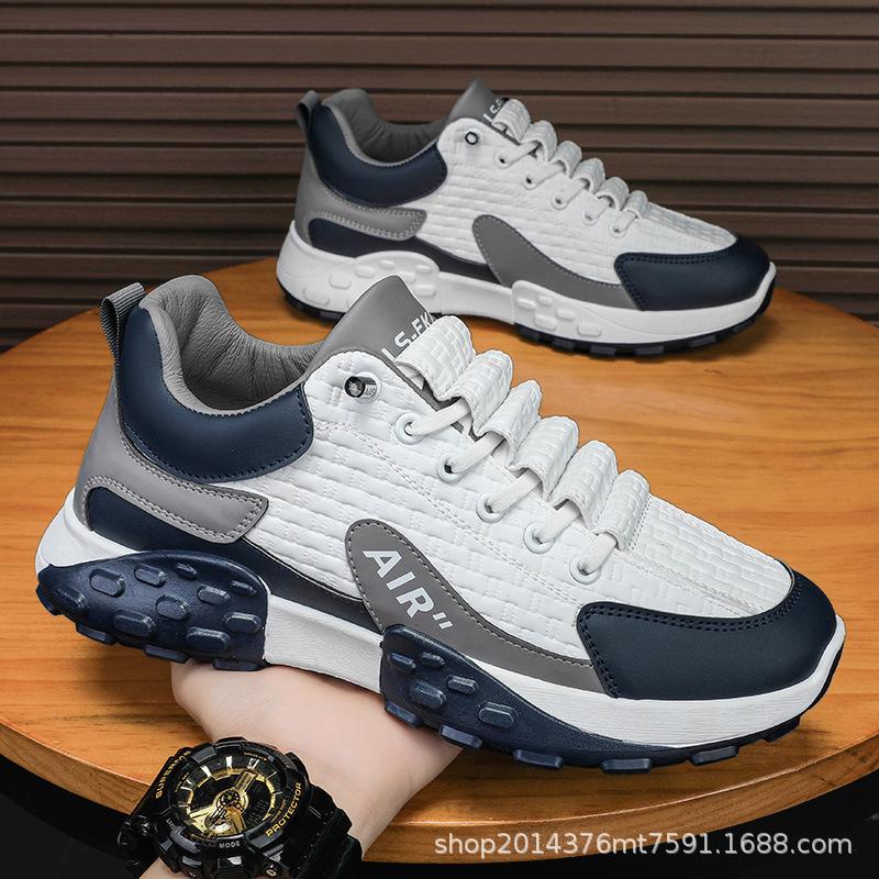 

2023 popular men s shoes autumn new versatile platform Forrest Gump sports board shoes comfortable men s casual dad trendy shoes 39