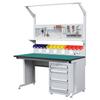 Heavy-Duty Anti-Static Multifunctional Workbench with Thickened Steel Frame for Maintenance and Inspection.