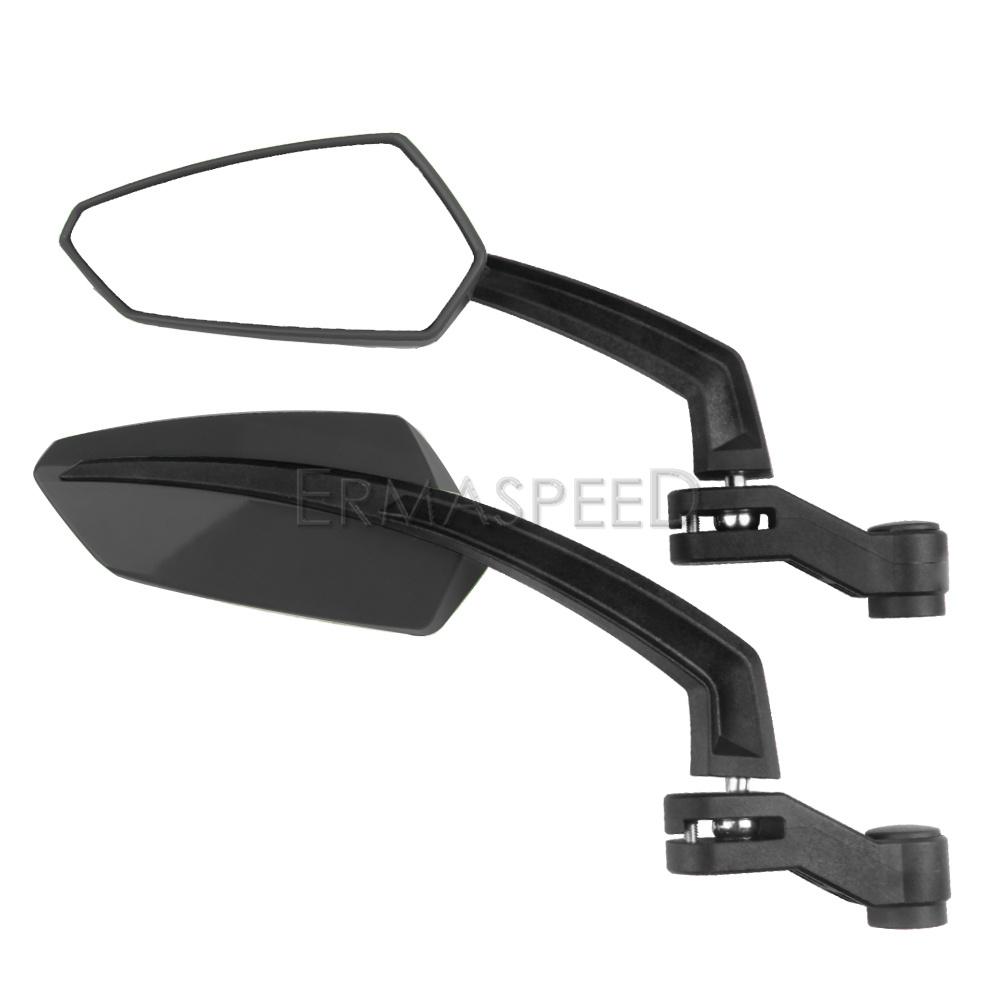 Univerzální 8MM 10MM Motocyklová zpětná zrcátka Nastavitelná Motocyklová zpětná zrcátka pro motokrosový skútr Zrcátko