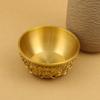 Brass Six Blessings Treasure Pot - Feng Shui Decor for Living Room, Office, or Entryway