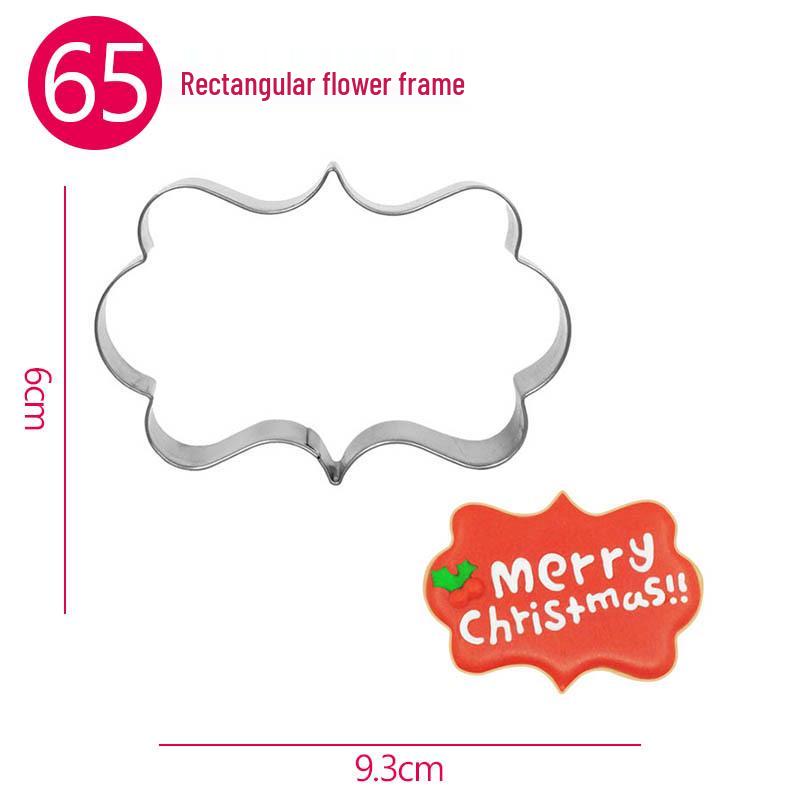 Stainless Steel Christmas Tree Cookie & Cake Cutter Mold Set