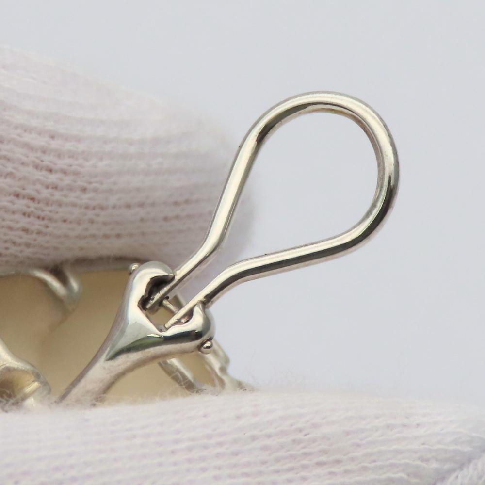 Used TIFFANY&Co. Earring Maple leaf Silver925/K18 yellow gold 17.5g Silver gold combination