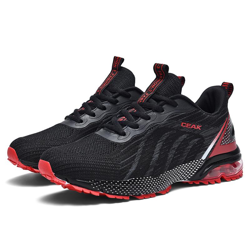 Fashion 2024 New Trendy Cushioned Running Shoes for Sports and Leisure Men Size 48 with A Unique Design for Flat Bottomed Walking Shoes