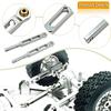 1/12 RC Car Axle Pull Rod Set of to Install Accessories Sturdy Metal Repair Parts Rear