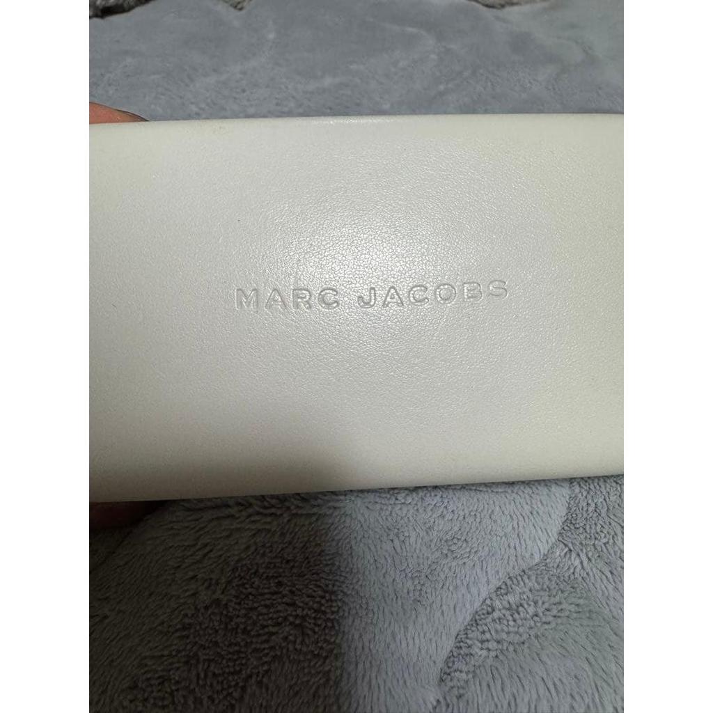 Used MARC JACOBS pink round sunglasses with case