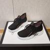 Women's Sports Shoes Thick Sole Heightening Casual Shoes Breathable Flying Weave Women's Shoes