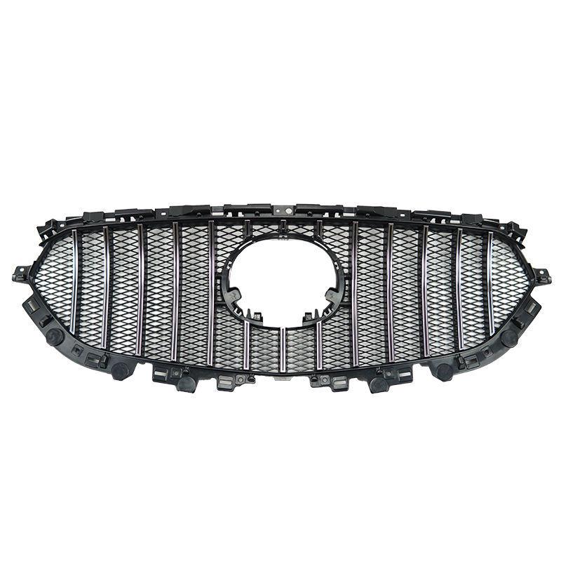 Front Face Vertical Bar Grille Cover for 2020-2022 Mazda 3 Axela