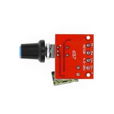 Moduł regulatora prędkości silnika PWM 5V-35V Przełącznik regulatora prędkości regulowanej 5A