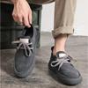 Men's Casual Shoes Suede Genuine Leather Men Comfortable Driving Flats Mens Wear-resisting Non-slip Retro Desert Shoes