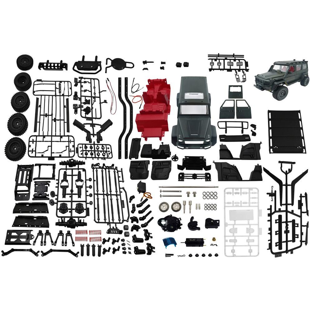 SPGCM Mang Niu 1:12 Brabus 4x4 Four-Wheel Drive Climbing RC Car Assembly Kit 1:12